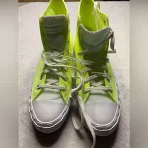 Converse UNT1TL3D (M Sz 9 W Sz 11) Not A Chuck Hi Top Shoes A03146C Bright Green